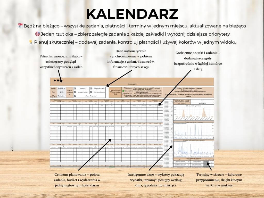 Planer Ślubny 2.0 – Wszystko w Jednym Miejscu