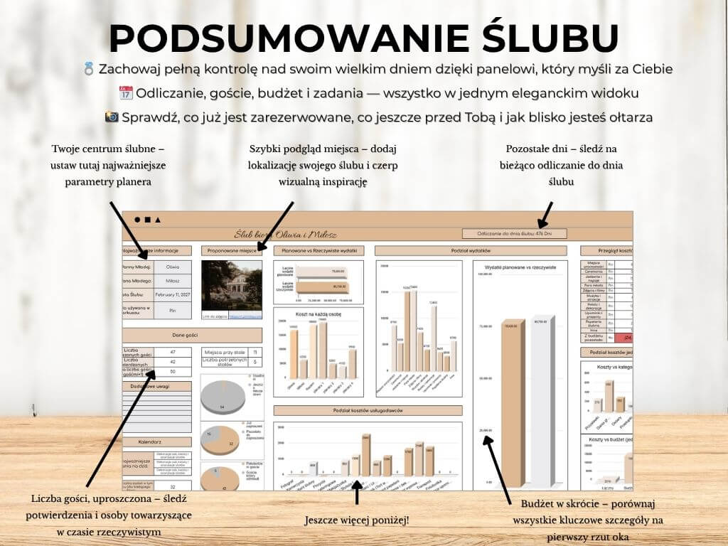 Planer Ślubny 2.0 – Wszystko w Jednym Miejscu