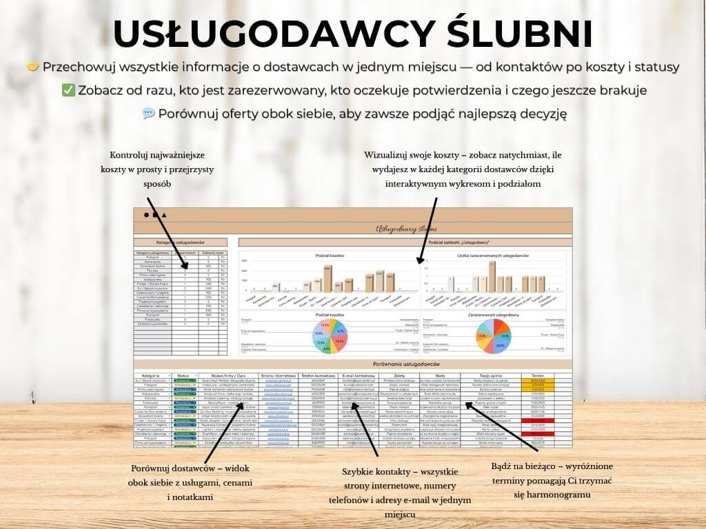 Planer Ślubny 2.0 – Wszystko w Jednym Miejscu